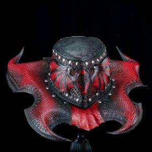 "Draconic" Leather Hat Pattern