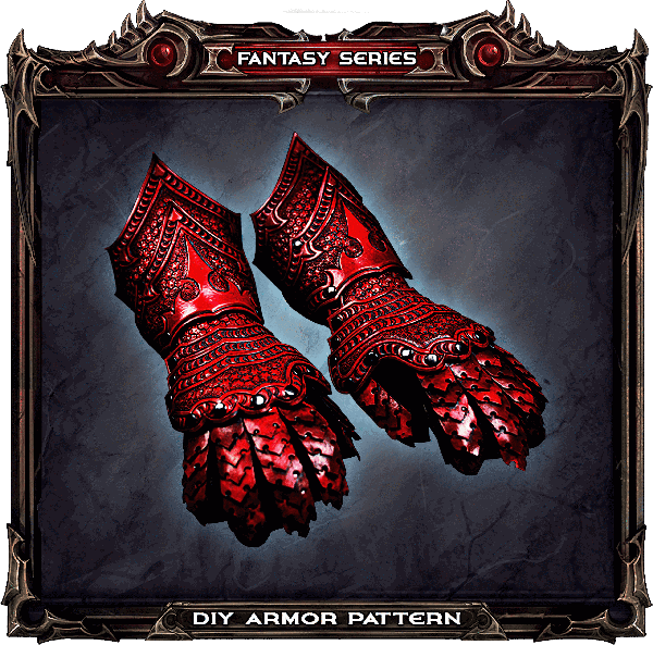 Fantasy Gauntlet Pattern