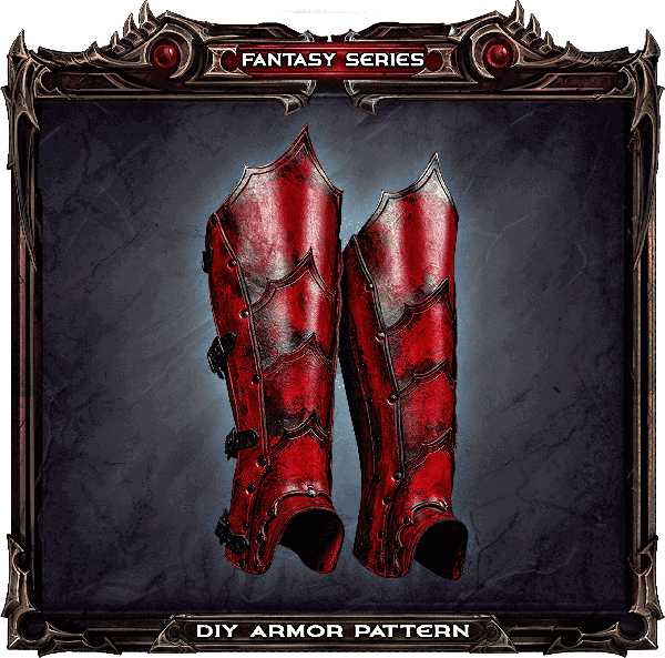 Fantasy Greaves Pattern