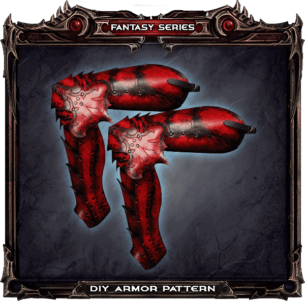 Fantasy Upper Legs & Knees Pattern