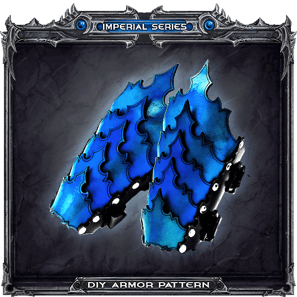 Imperial Knight Bracers & Cuffs Pattern