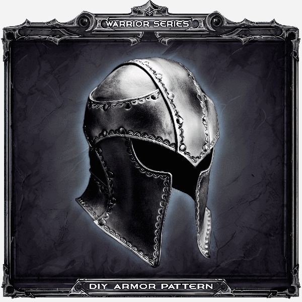 Warrior Armor Helmet Pattern