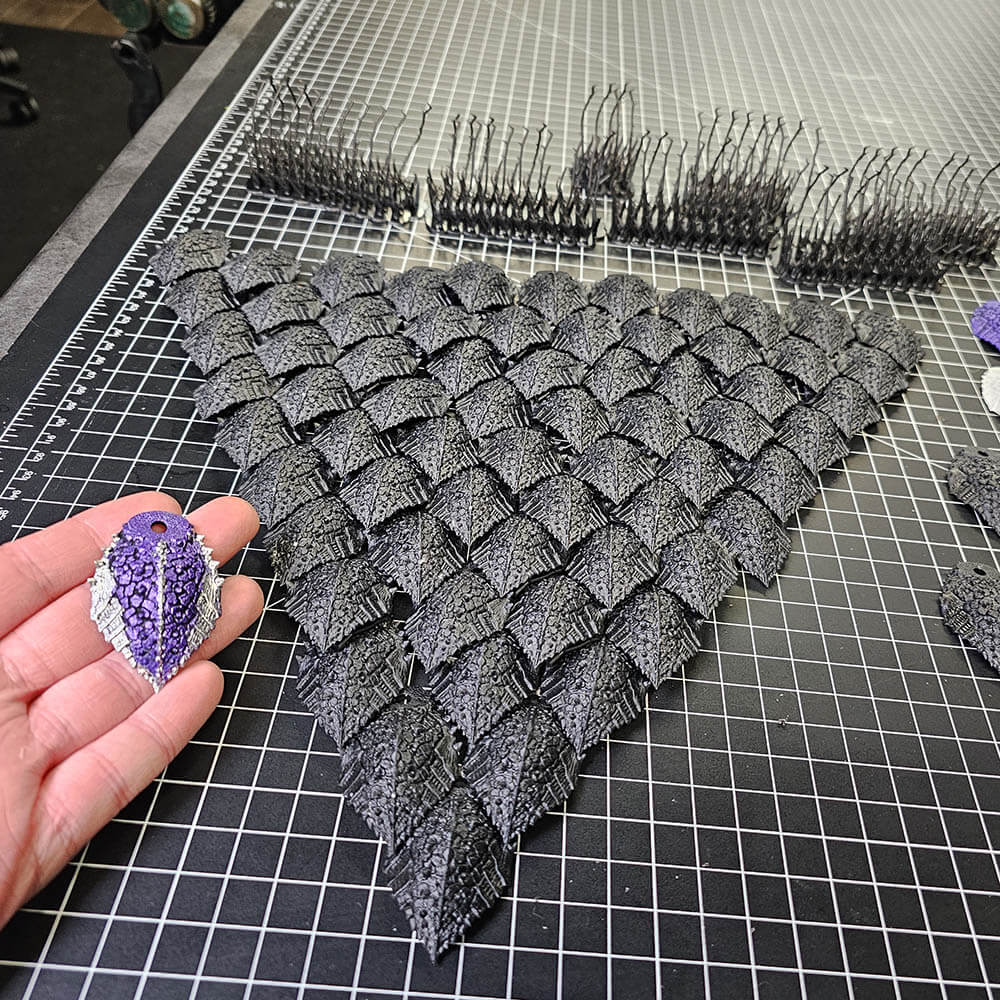 3D Hydra Scales STL