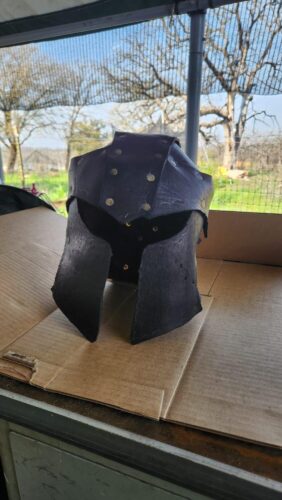 Warrior Armor Helmet Pattern photo review