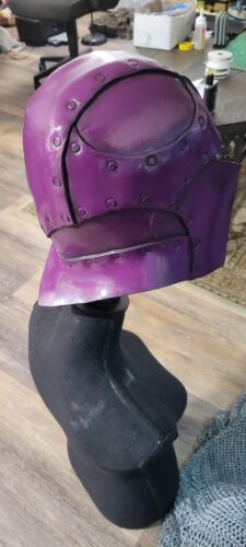 Warrior Armor Helmet Pattern photo review